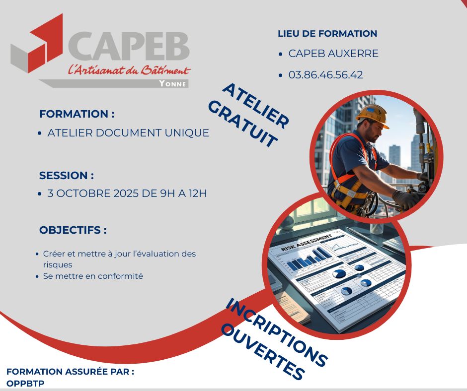 atelier rédiger son document unique